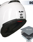 ILM Full Face Motorcycle Helmet Model 817