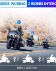 ILM Motorcycle 3 Riders Bluetooth Headset