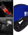 ILM Full Face Motorcycle Street Bike Helmet Model ST-06