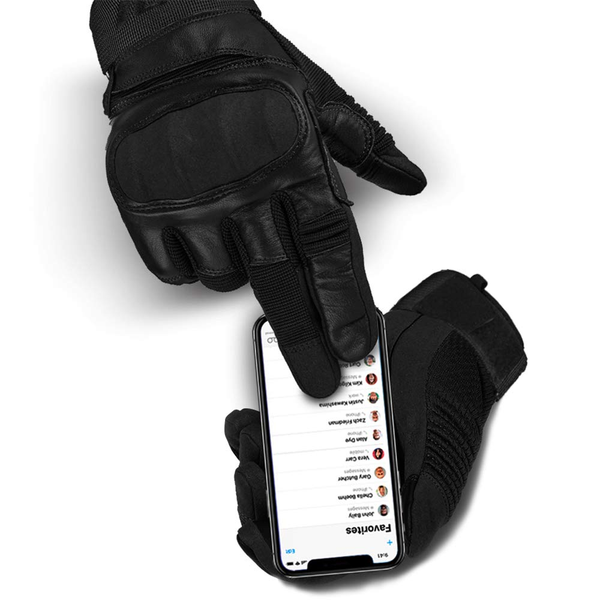 Black Microfiber Leather Sports Working Safety Driver Work Gloves for Mens  - China Warm Gloves and Goatskin Gloves price